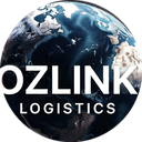 Ozlink Logistics globe logo